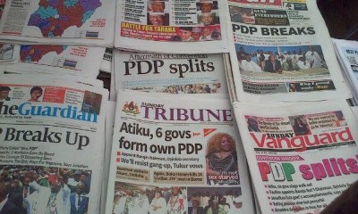 Naija News: View Today's Top Headlines for September 30, 2022