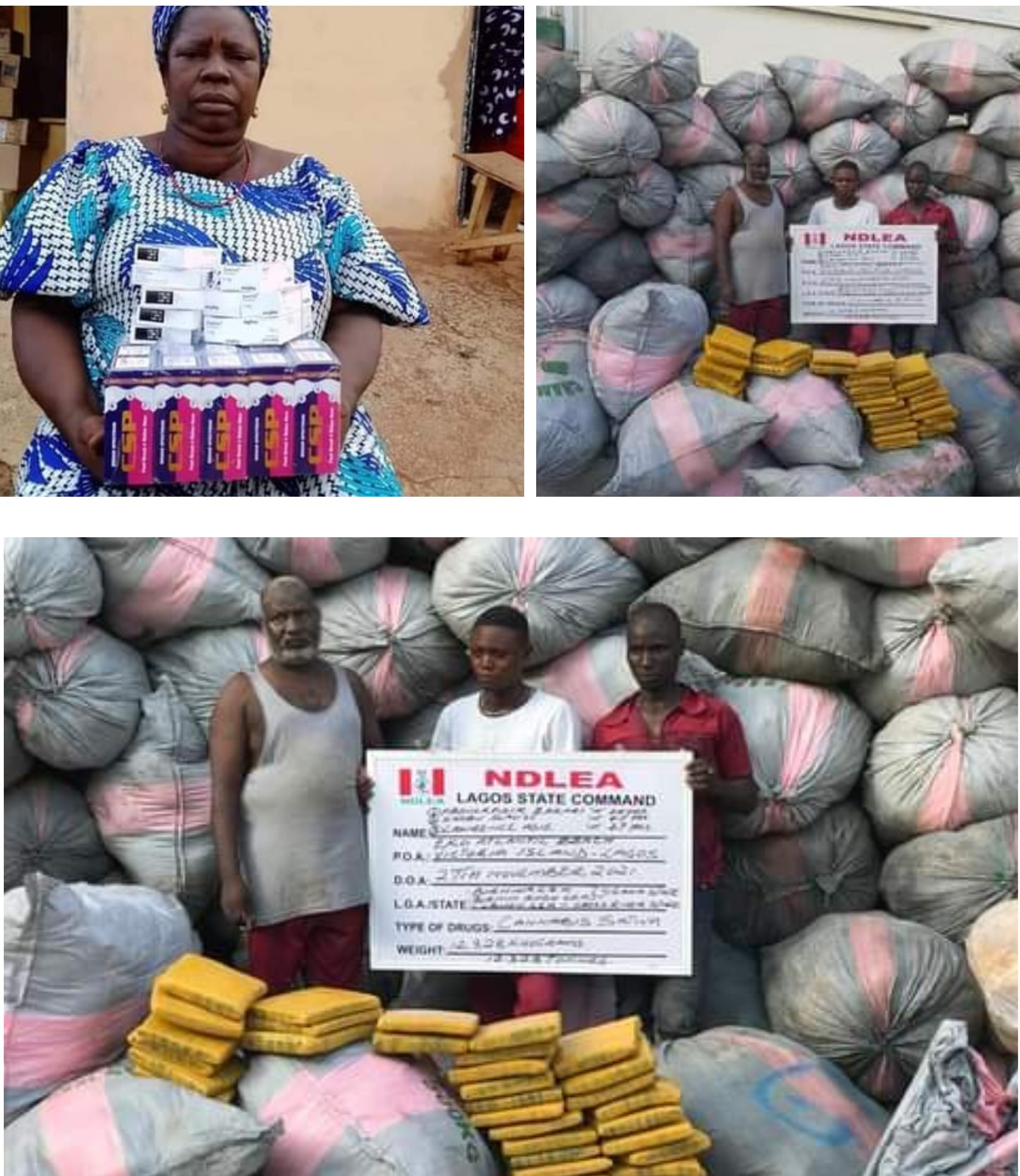 NDLEA Has Confiscated 12,385 kg Of Loud Cannabis Smuggled Via Waterways Into Lagos