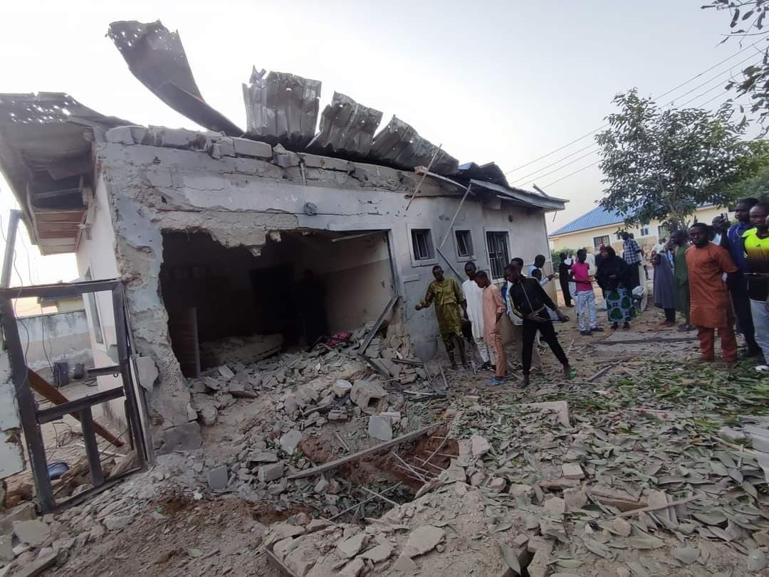 In Borno, An Explosion Wreaks Havoc On A Housing Estate