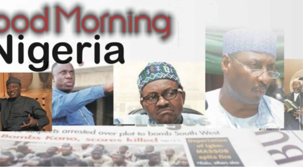 Nigerian Newspapers Headlines Today