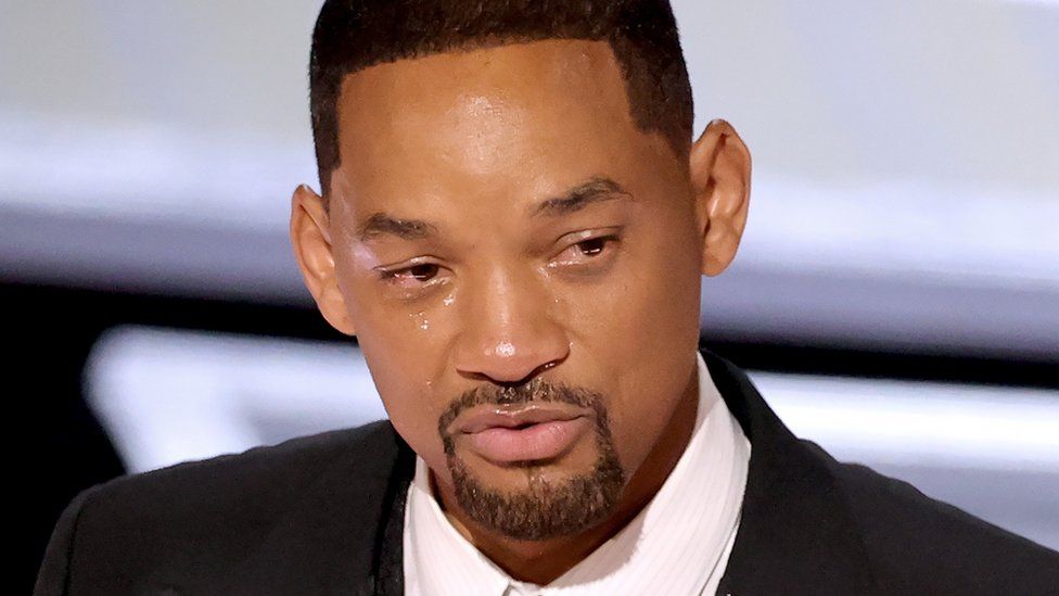 Will Smith Cries On Stage