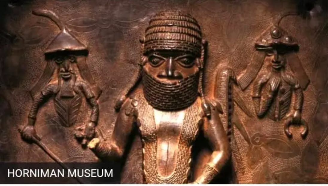 Oba of Benin's palace key, UK Museum