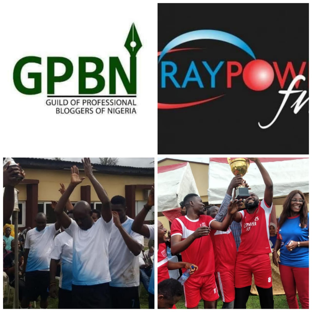 Team Ray Power FM Wins Team GPBN in the 28th year anniversary novelty football game of Ray Power FM.