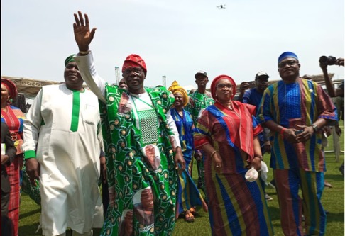 Eko NAFEST 2022: Sanwo-Olu Declares the Event Open and Praises Mrs. Uzamat Akinbile-Yussuf's Efforts