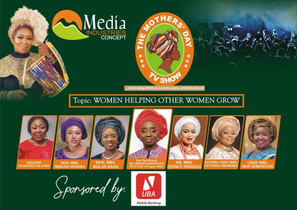 "The Mothers-Day TV Show 2023," with Sanwo-Olu, Ita-Giwa, Miriam Onuoha, Semenitari, and Other Confirmed Guests, Has Been Named With UBA as Headline Sponsor
