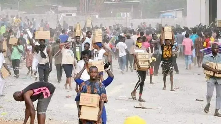 In a concerning turn of events, the Bayelsa State Emergency Management Agency (BYSEMA) issued a warning to the public regarding the looted food items from a warehouse in Yenagoa, the state capital.