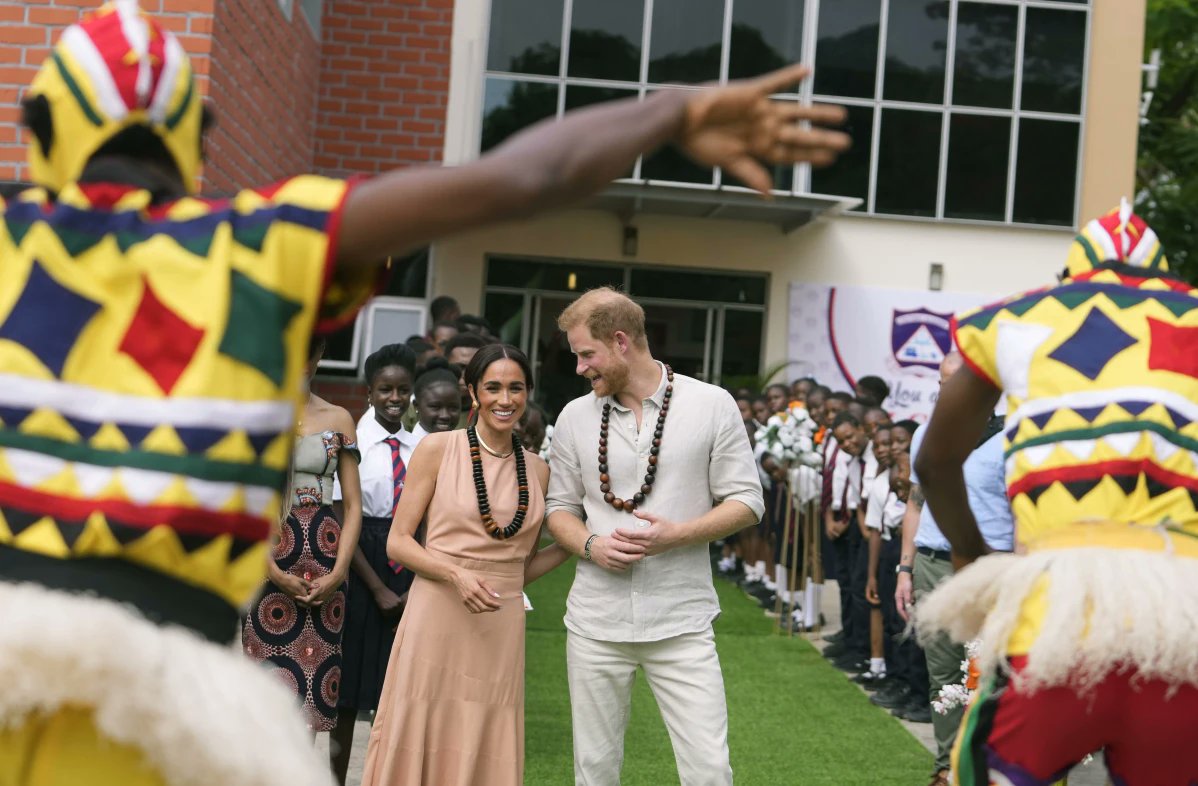 Prince Harry and Meghan Markle Arrives in Nigeria to Champion Invictus Games
