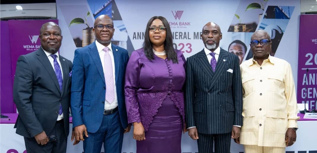 At the Wema Bank AGM 2023, shareholders praised the bank’s outstanding performance and profitability