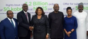 FIDELITY BANK PLC UNDERTAKES A ₦29.6BN RIGHTS ISSUE AND ₦97.5BN PUBLIC OFFER