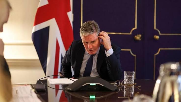 Starmer Urges Iran to 'Refrain From Attacking Israel'