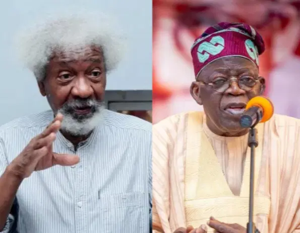 "Protests: Soyinka Criticizes Tinubu's Speech for Ignoring Police Brutality Against Demonstrators"