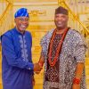 Adron Chairman Adetola Emmanuelking Congratulates Anthony Osibodu on his Coronation